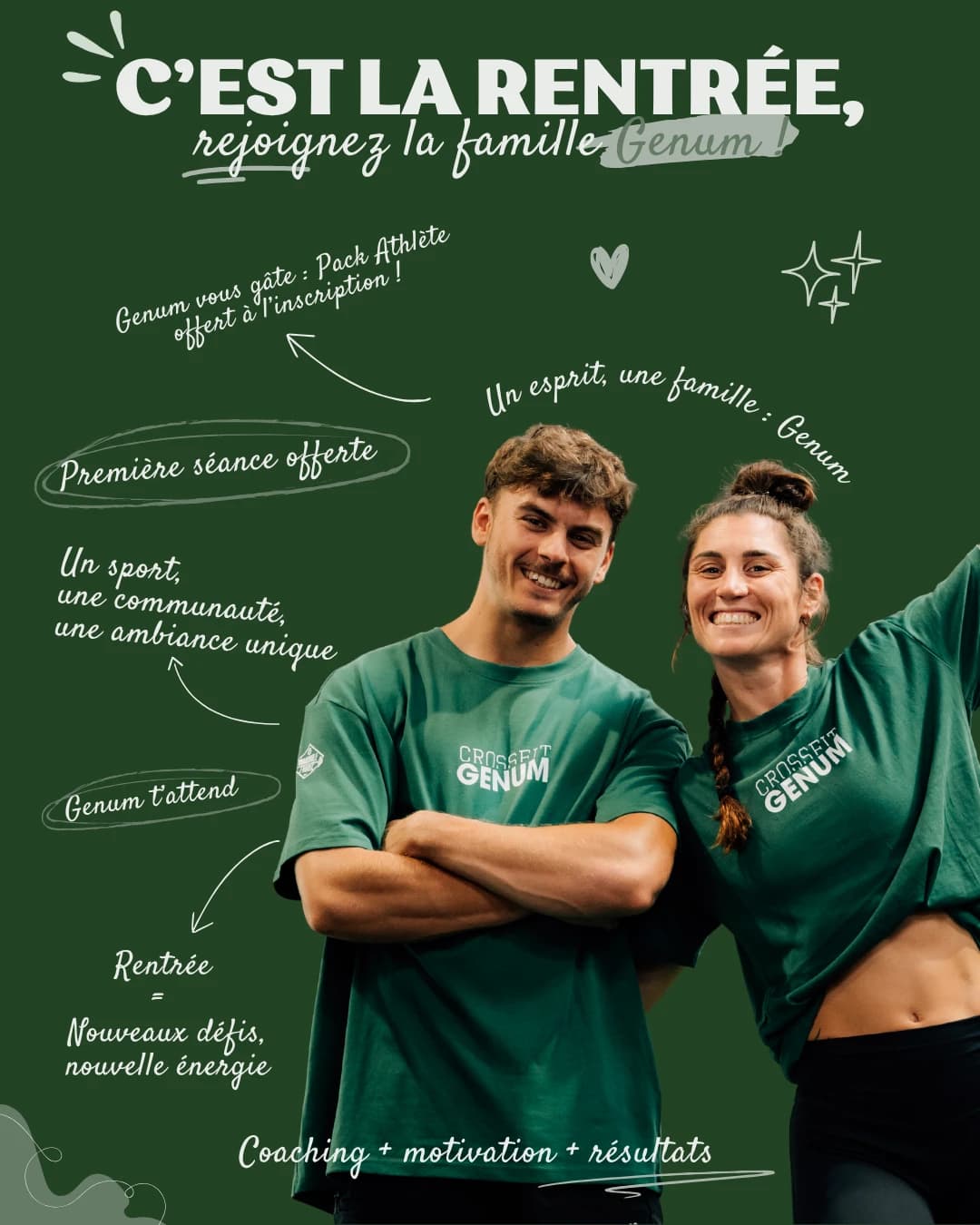 Publication de rentrée pour CrossFit Genum