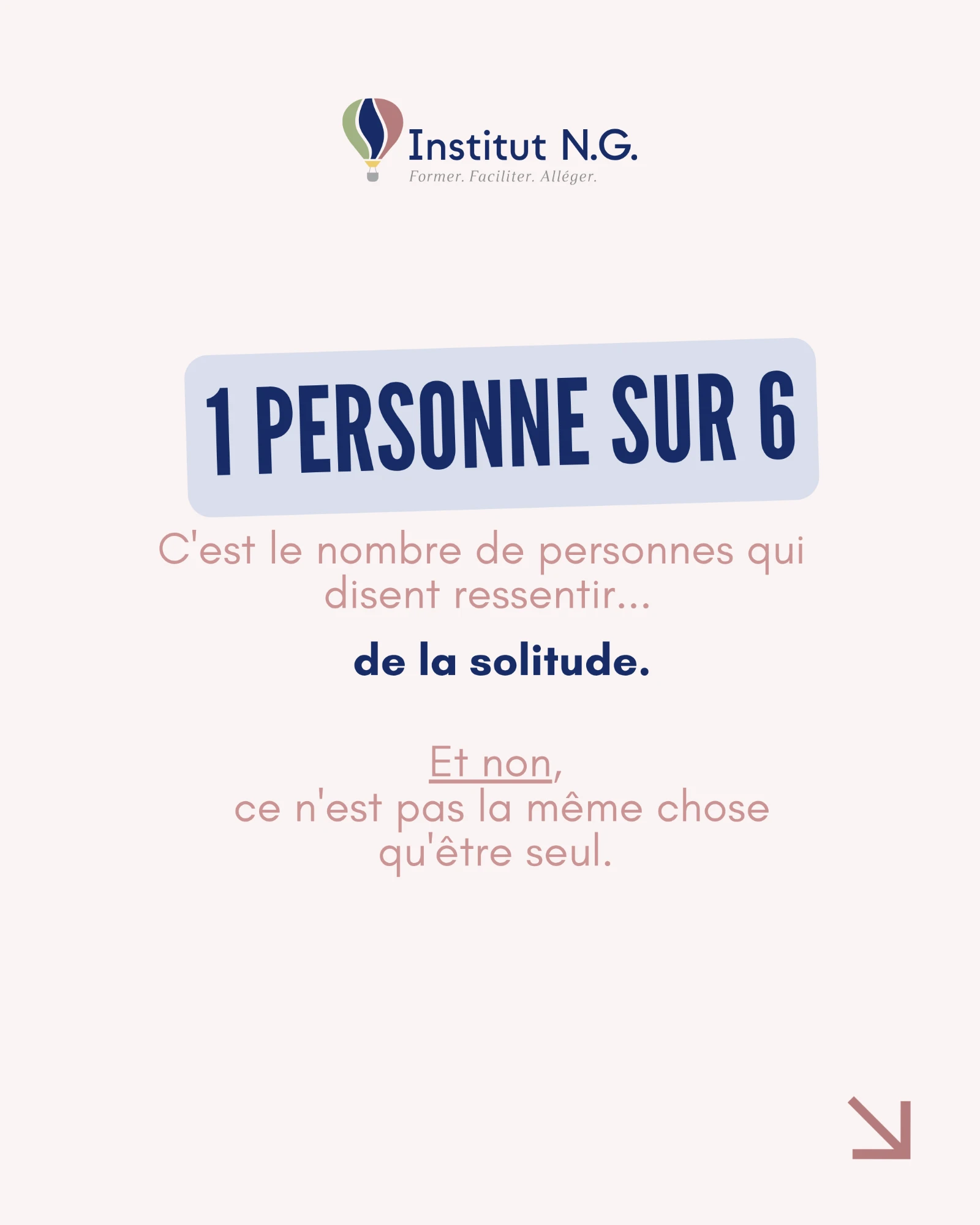 Carrousel Institut NG, extrait 2 sur 3, statistique 1 personne sur 6